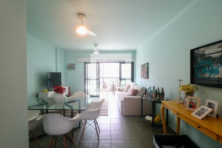 Sala de apartamento para alugar com 2 quartos, 100m² em Vila Luis Antonio, Guarujá