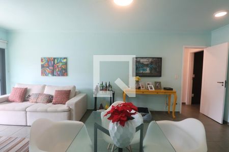 Sala de apartamento para alugar com 2 quartos, 100m² em Vila Luis Antonio, Guarujá