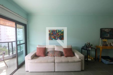 Sala de apartamento para alugar com 2 quartos, 100m² em Vila Luis Antonio, Guarujá