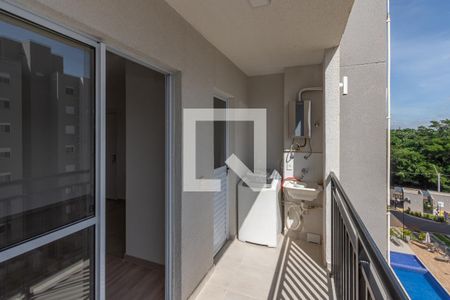 Varanda /Area de Serviço de apartamento para alugar com 2 quartos, 51m² em Jardim Amanda I, Hortolândia