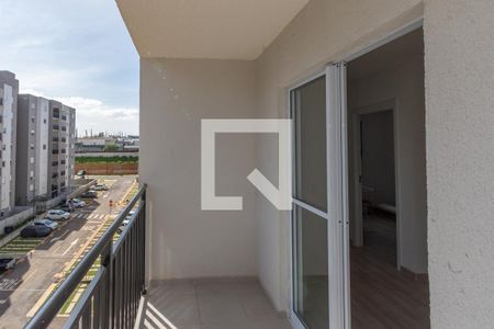 Varanda /Area de Serviço de apartamento para alugar com 2 quartos, 51m² em Jardim Amanda I, Hortolândia