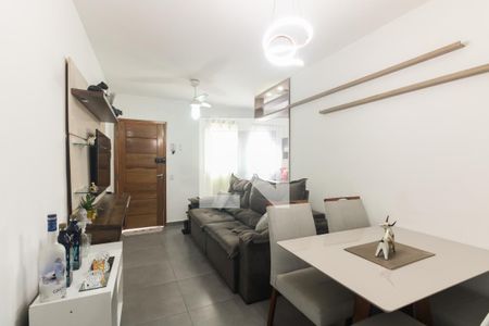 Sala  de apartamento à venda com 2 quartos, 54m² em Vila Gomes Cardim, São Paulo