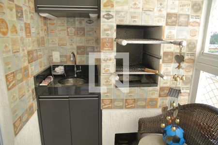 Varanda Gourmet  de apartamento à venda com 2 quartos, 82m² em Vila Goncalves, São Bernardo do Campo