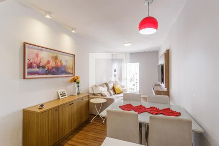 Sala de apartamento para alugar com 2 quartos, 60m² em Indianópolis, São Paulo