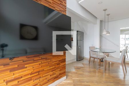 Sala de apartamento à venda com 1 quarto, 50m² em Moema, São Paulo