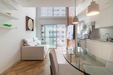 Sala de Jantar de apartamento à venda com 1 quarto, 50m² em Moema, São Paulo