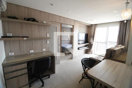 Sala de apartamento à venda com 1 quarto, 50m² em Cambuí, Campinas