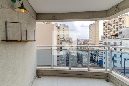Varanda de apartamento para alugar com 1 quarto, 45m² em Santa Ifigênia, São Paulo