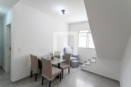 Sala 1 de apartamento à venda com 3 quartos, 127m² em Castelo, Belo Horizonte