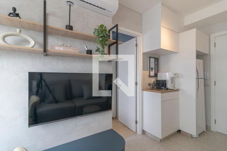Sala de apartamento para alugar com 1 quarto, 25m² em Vila Nova Conceição, São Paulo