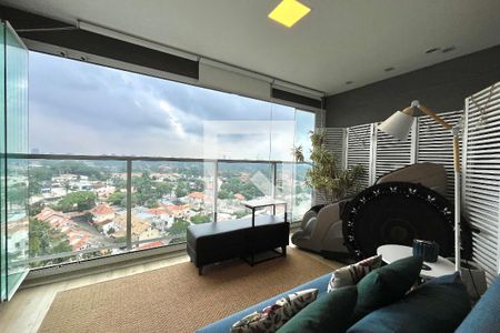 Varanda  de apartamento para alugar com 2 quartos, 63m² em Jardim Prudência, São Paulo