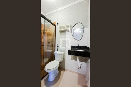 Banheiro de kitnet/studio para alugar com 1 quarto, 32m² em Jardim dos Pimentas, Guarulhos