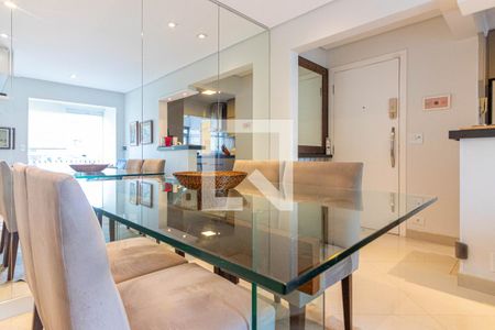 Sala de Jantar de apartamento à venda com 2 quartos, 90m² em Vila Olímpia, São Paulo
