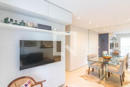 Sala de apartamento à venda com 2 quartos, 90m² em Vila Olímpia, São Paulo