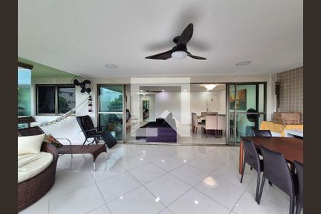 Varanda  de apartamento à venda com 4 quartos, 189m² em Recreio dos Bandeirantes, Rio de Janeiro