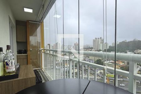 Varanda da Sala/ Quarto  de apartamento à venda com 2 quartos, 56m² em Vila Campestre, São Bernardo do Campo