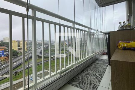 Varanda da Sala/ Quarto  de apartamento à venda com 2 quartos, 56m² em Vila Campestre, São Bernardo do Campo