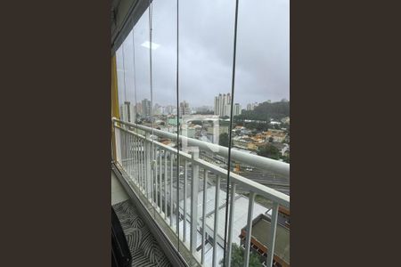 Varanda da Sala/ Quarto  de apartamento à venda com 2 quartos, 56m² em Vila Campestre, São Bernardo do Campo