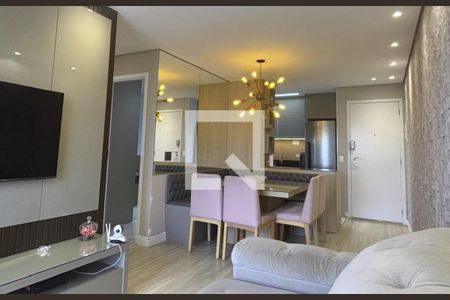 Sala de apartamento à venda com 2 quartos, 56m² em Vila Campestre, São Bernardo do Campo