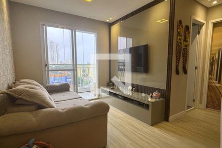 Sala de apartamento à venda com 2 quartos, 56m² em Vila Campestre, São Bernardo do Campo