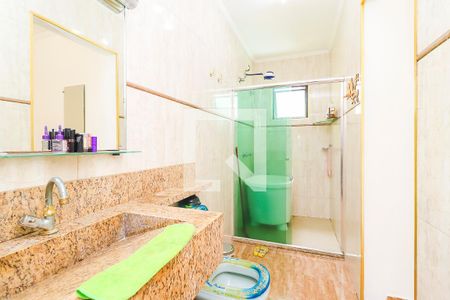 Banheiro da Suíte 1 de casa para alugar com 3 quartos, 140m² em Jardim Nossa Senhora do Carmo, São Paulo