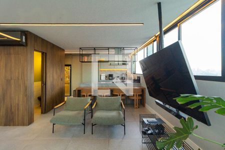 Sala de apartamento à venda com 3 quartos, 160m² em Vila Leopoldina, São Paulo