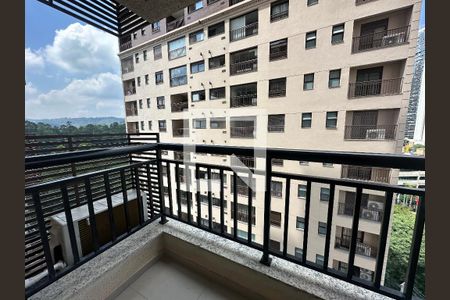 Varanda da Sala de apartamento para alugar com 1 quarto, 40m² em Dezoito do Forte Empresarial/alphaville., Barueri