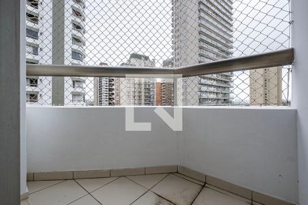 Sala/Cozinha - Varanda de apartamento para alugar com 1 quarto, 40m² em Paraíso, São Paulo