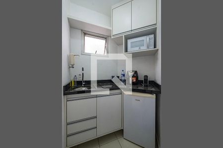 Sala/Cozinha de apartamento para alugar com 1 quarto, 40m² em Paraíso, São Paulo