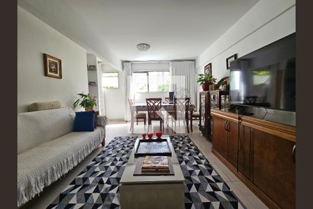 Sala de apartamento à venda com 3 quartos, 101m² em Campo Belo, São Paulo