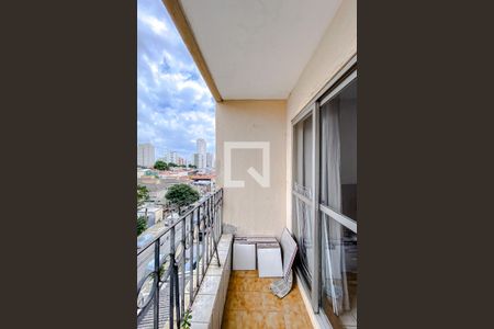 Varanda da Sala de apartamento à venda com 3 quartos, 80m² em Alto da Mooca, São Paulo