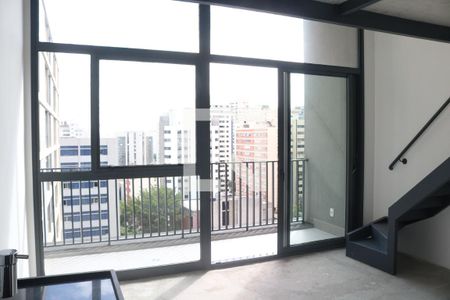 Sala e Cozinha Integrada de kitnet/studio à venda com 1 quarto, 48m² em Perdizes, São Paulo