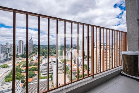 Studio - Varanda de kitnet/studio para alugar com 1 quarto, 24m² em Pinheiros, São Paulo