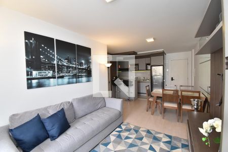 Sala de apartamento para alugar com 2 quartos, 64m² em Alto da Glória, Curitiba