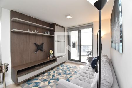 Sala de apartamento para alugar com 2 quartos, 64m² em Alto da Glória, Curitiba