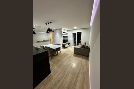 Sala de apartamento à venda com 3 quartos, 78m² em Vila Augusta, Guarulhos