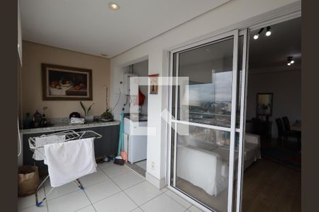 Varanda da Sala de apartamento à venda com 2 quartos, 64m² em Vila Suzana, São Paulo