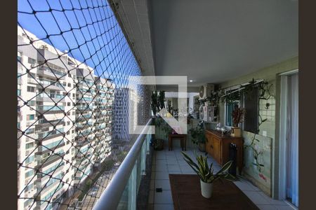 Varanda - Sala de apartamento à venda com 2 quartos, 82m² em Barra Olímpica, Rio de Janeiro