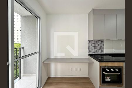 Sala de apartamento para alugar com 1 quarto, 27m² em Campo Belo, São Paulo