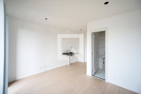 SalaSala quarto e cozinha de apartamento para alugar com 1 quarto, 25m² em Tatuapé, São Paulo