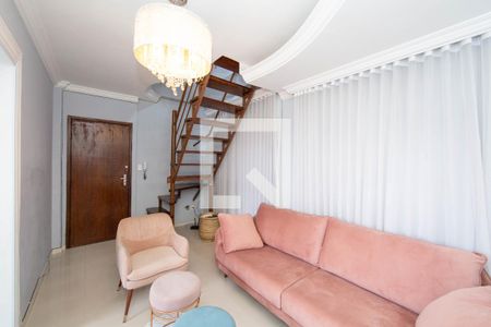 SALA de apartamento à venda com 3 quartos, 137m² em Jardim America, Belo Horizonte