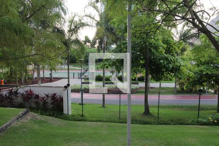 Área comum - Praça de apartamento para alugar com 3 quartos, 135m² em Barra da Tijuca, Rio de Janeiro