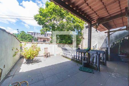 Varanda da Sala de casa para alugar com 2 quartos, 120m² em Vila Eldizia, Santo André