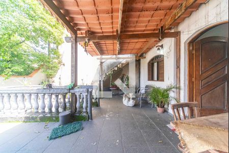 Varanda da Sala de casa para alugar com 2 quartos, 120m² em Vila Eldizia, Santo André