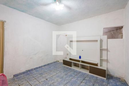 Sala/Quarto de casa para alugar com 1 quarto, 50m² em Jardim Cerqueira Leite, Mauá