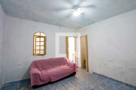 Sala/Quarto de casa para alugar com 1 quarto, 50m² em Jardim Cerqueira Leite, Mauá