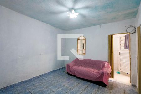 Sala/Quarto de casa para alugar com 1 quarto, 50m² em Jardim Cerqueira Leite, Mauá