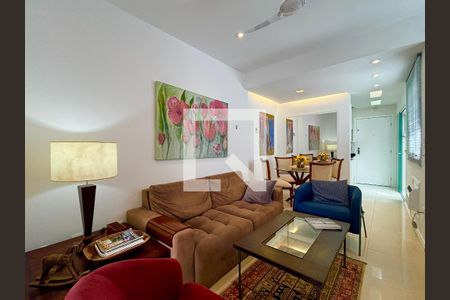 Sala de apartamento para alugar com 1 quarto, 50m² em Copacabana, Rio de Janeiro