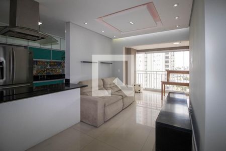 Sala de apartamento para alugar com 3 quartos, 77m² em Vila Sonia, São Paulo