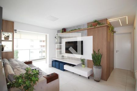 Sala de apartamento à venda com 1 quarto, 71m² em Moema, São Paulo